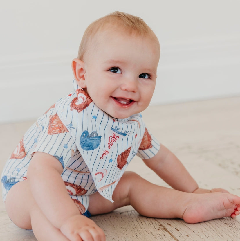 Copper Pearl - Sports Medley Bandana Bib Set (4-pack)