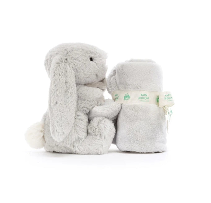 Jellycat - Bashful Grey Bunny Soother