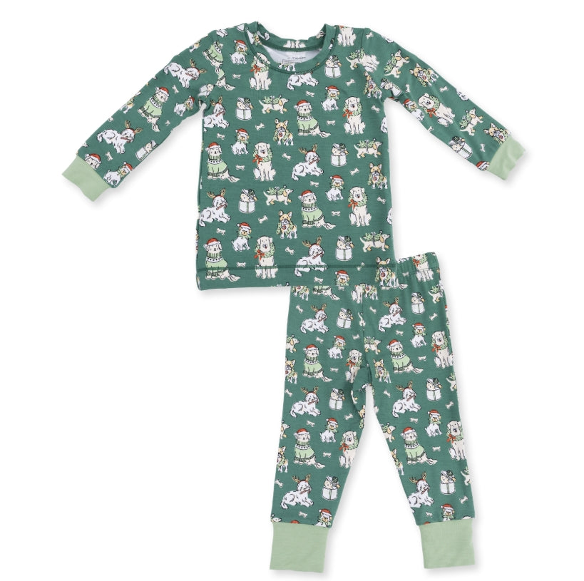 Angel Dear - Christmas Dogs Uni L/S Loungewear Set