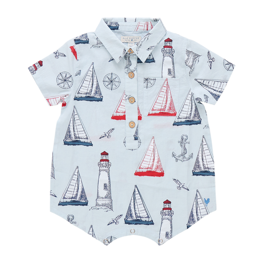 Pink Chicken - Nautical Adventure Easton Jumper