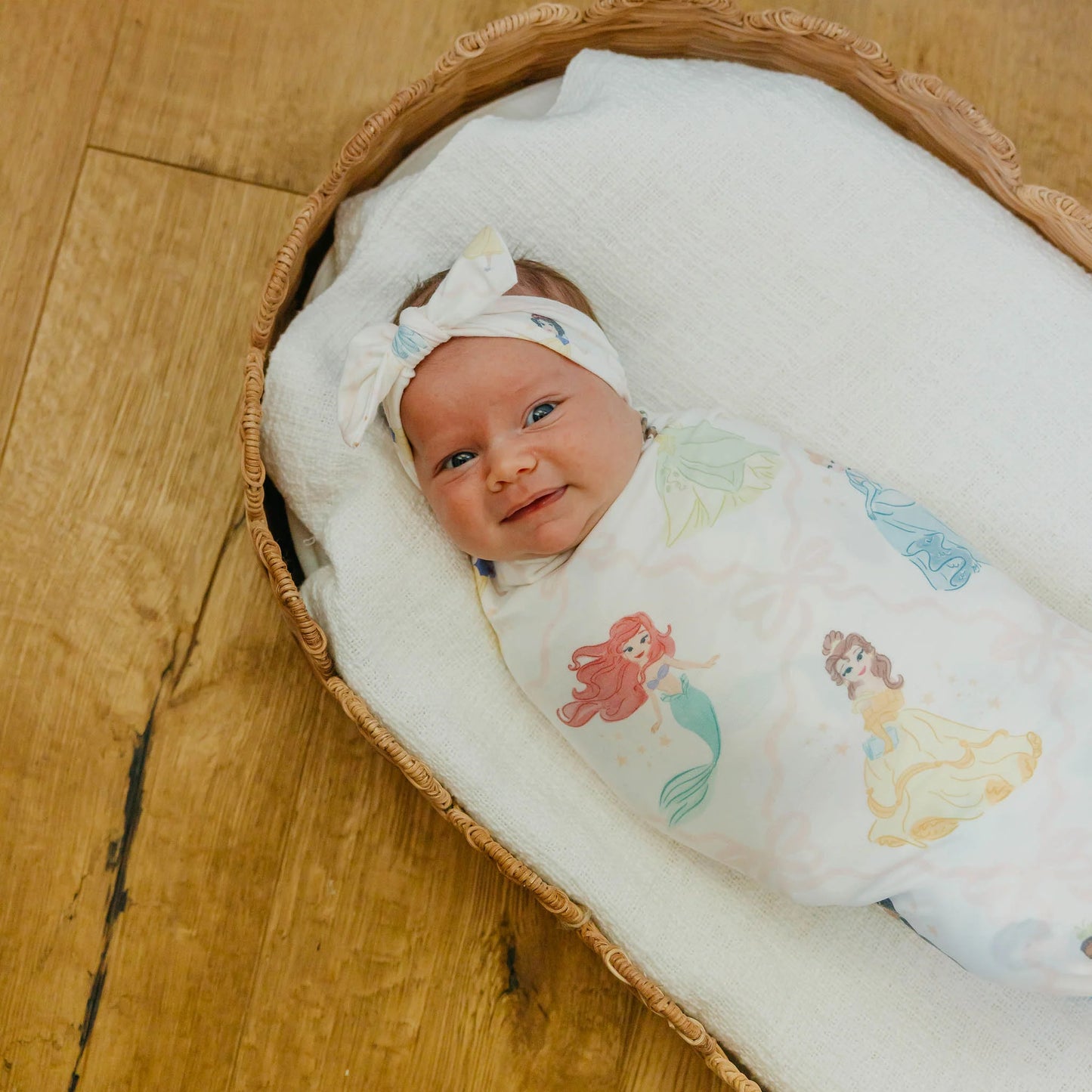 Copper Pearl - Disney Princess Swaddle Blanket