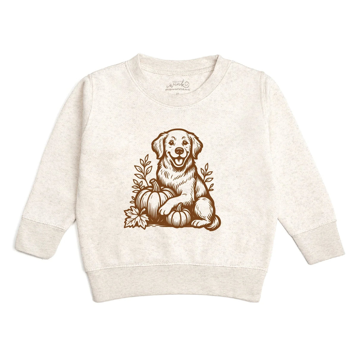 Sweet Wink - Golden Retriever Harvest Sweatshirt