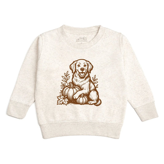 Sweet Wink - Golden Retriever Harvest Sweatshirt