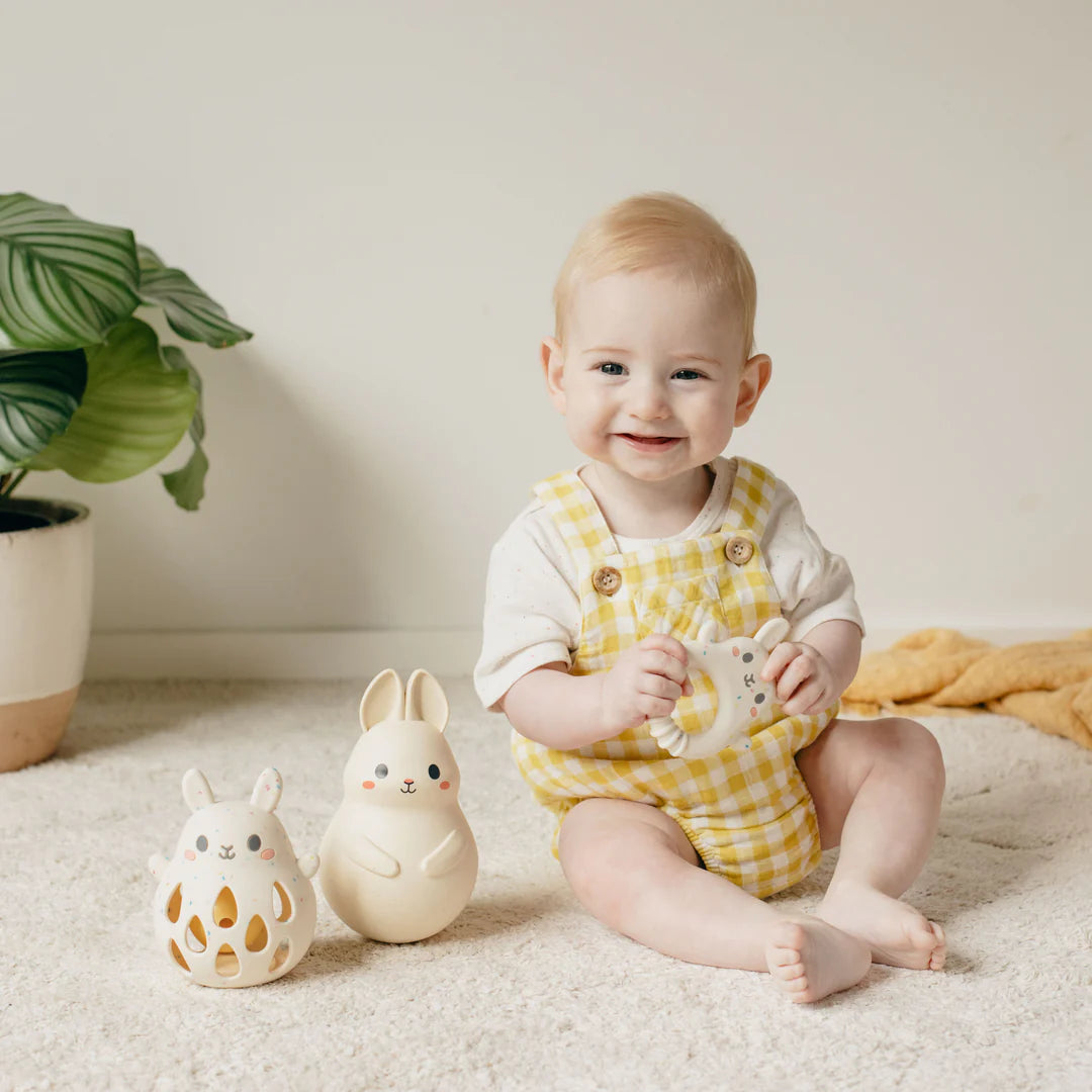 Tiger Tribe - Silicone Rattle - Bunny
