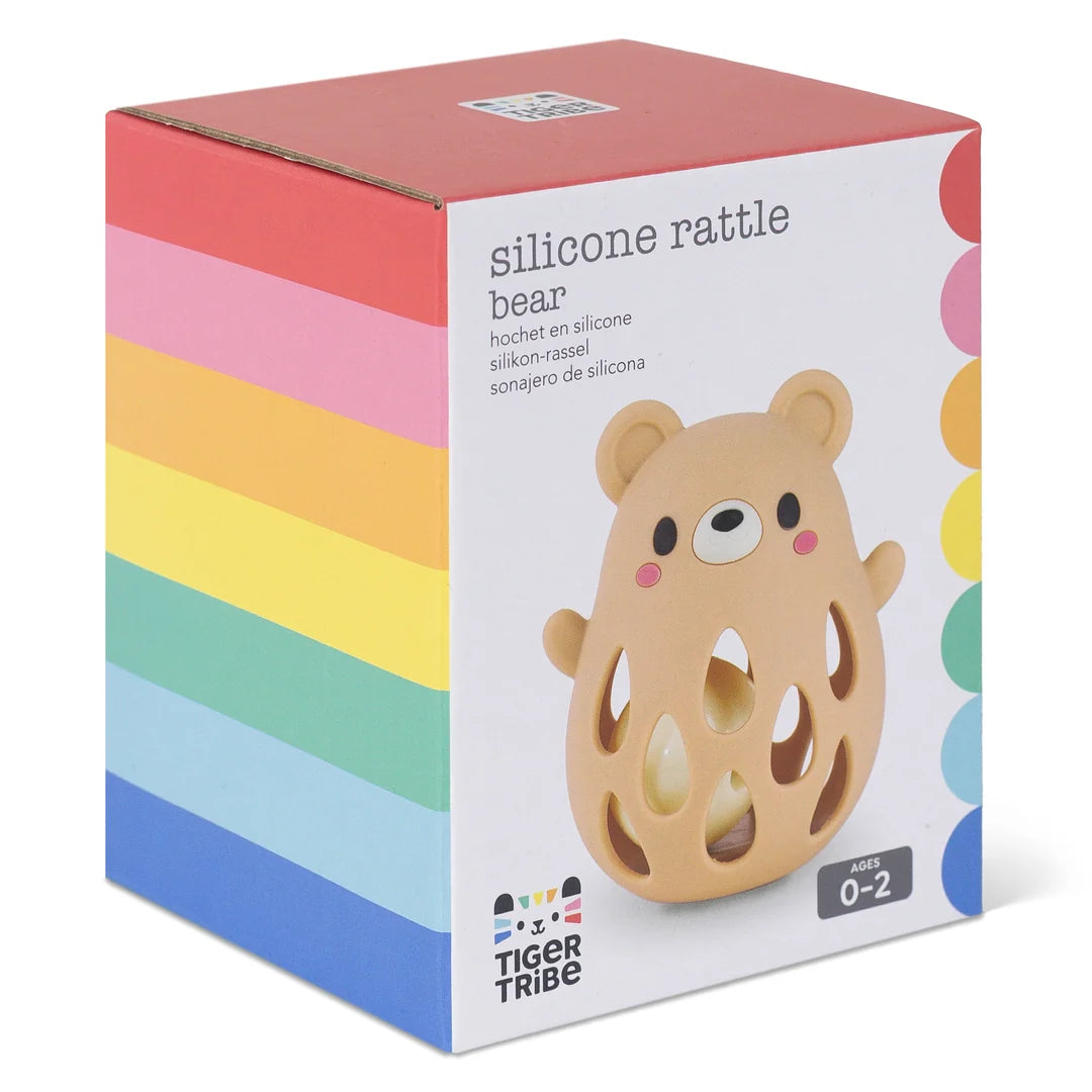 Tiger Tribe - Silicone Rattle - Bear