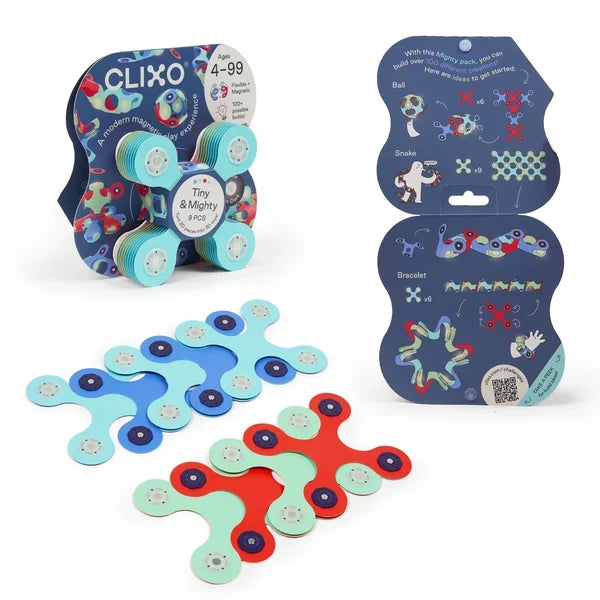Clixo - Tiny & Mighty Set - Ocean - 9 Pieces