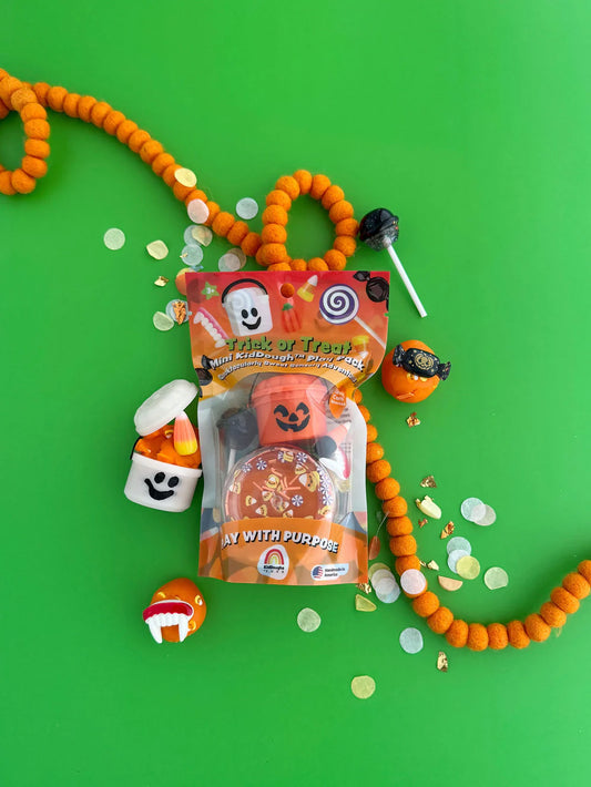 Earth Grown KidDoughs - Trick or Treat Mini Play Pack