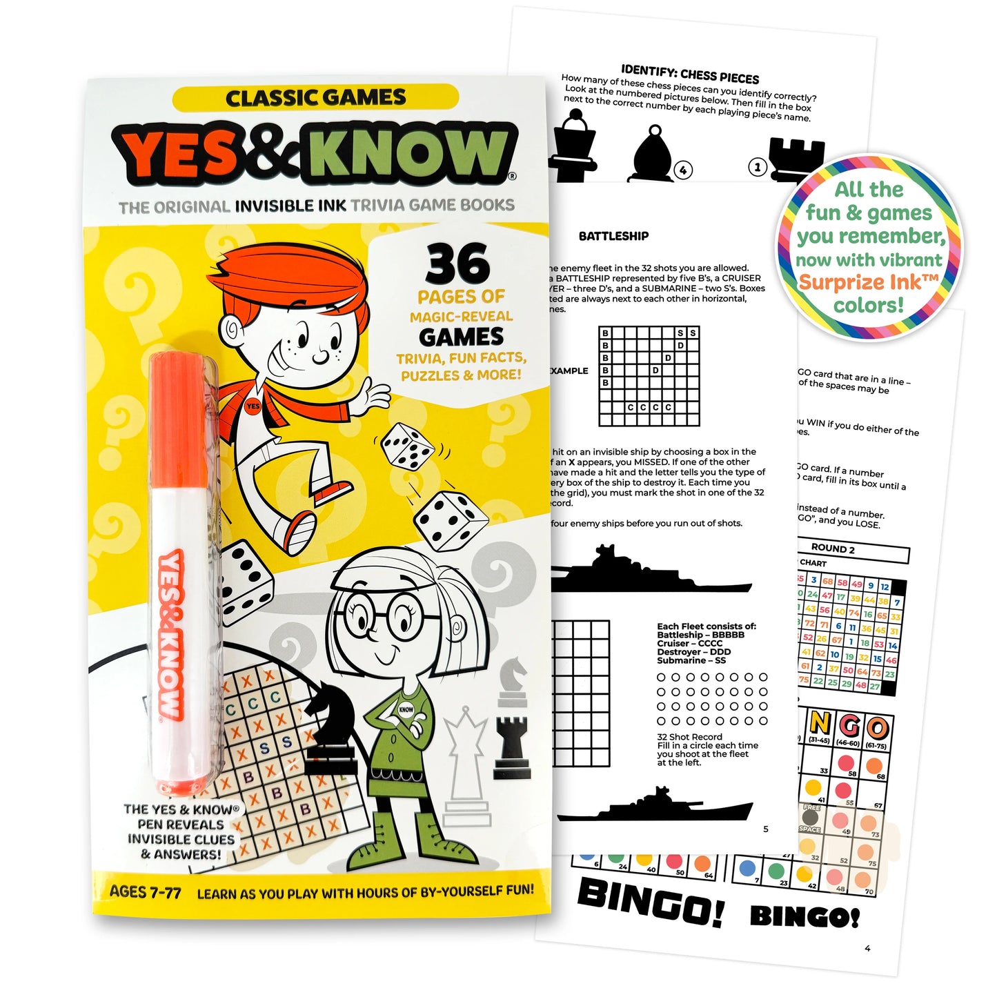 Tree Town Toys - Yes & Know - Classic Games
