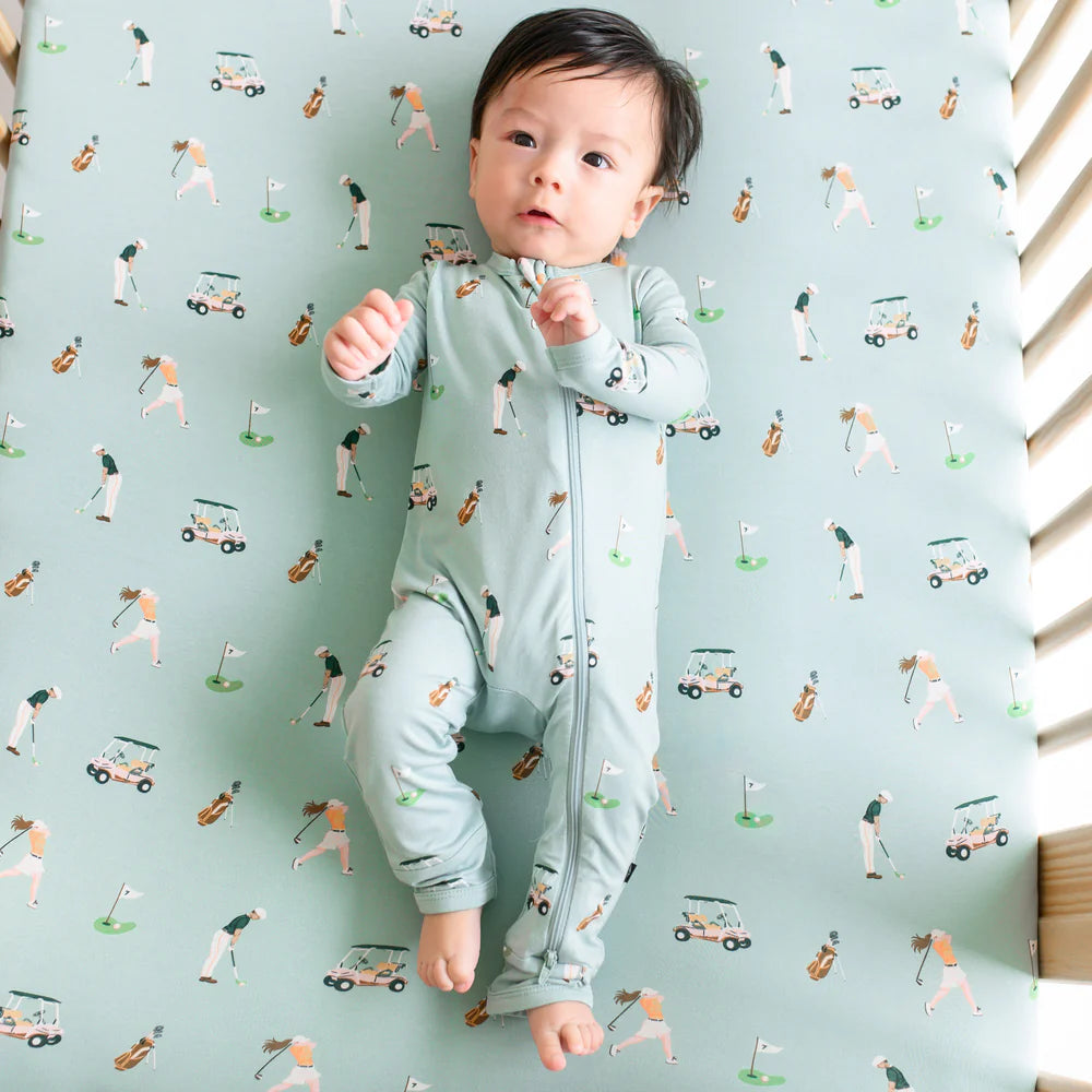 Kyte Baby - Crib Sheet in Golf