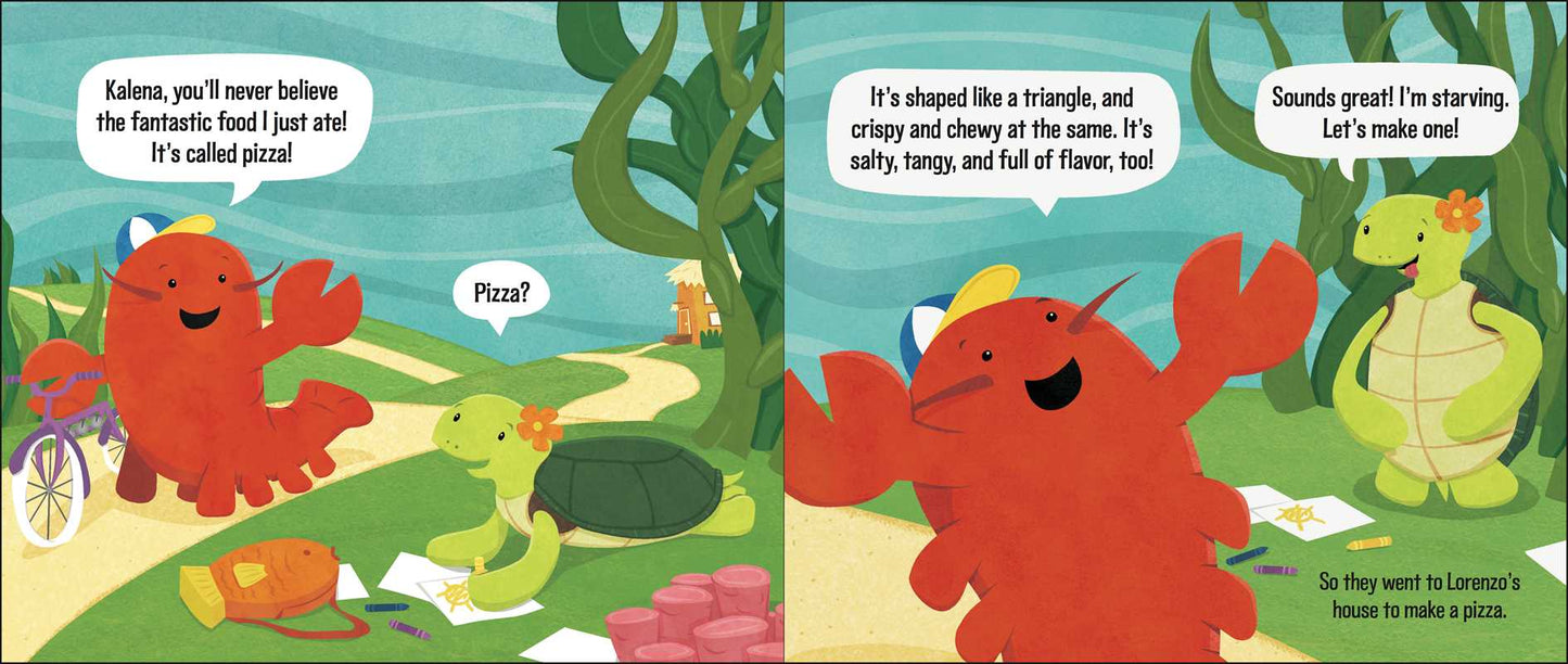 Simon & Schuster - Lorenzo, the Pizza-Loving Lobster by Claire Lordon: Hardcover; 32 pages / English