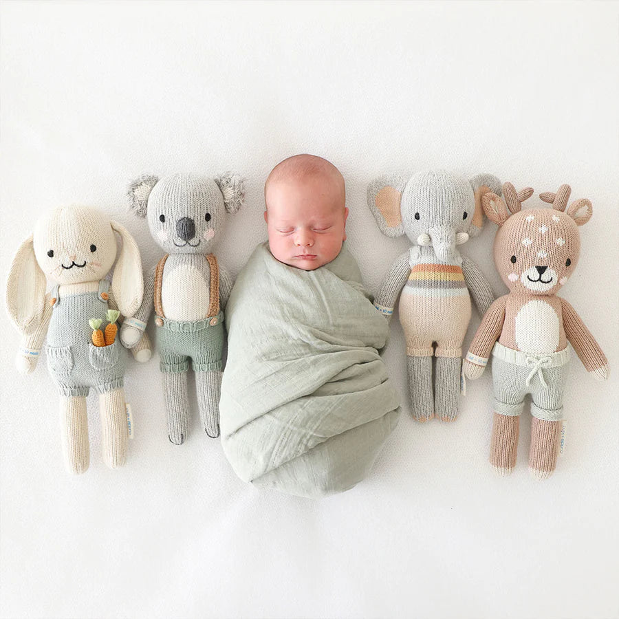 cuddle + kind - Quinn the Koala Handknit Dolls