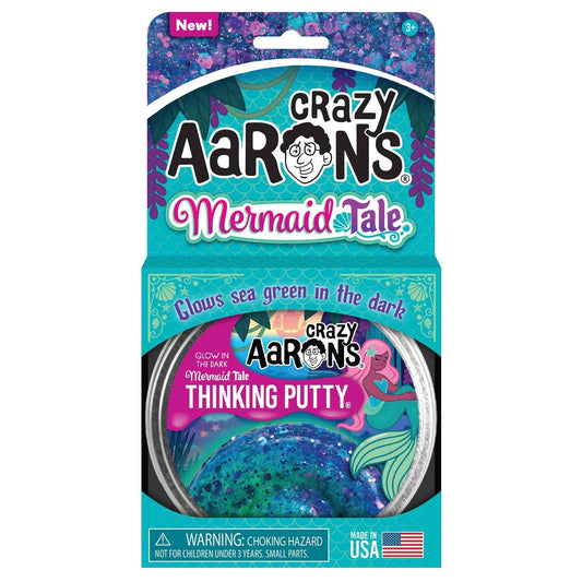 Crazy Aaron's - Mermaid Tale - Full Size 4" Thinking Putty Tin