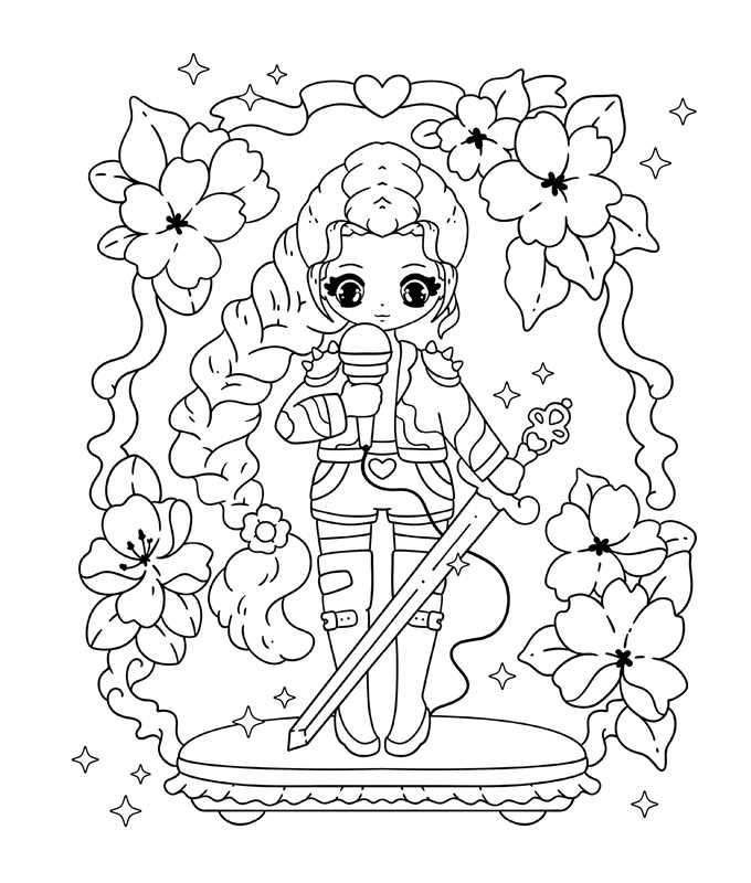 Simon & Schuster - The Unofficial Coloring Book for Fans of KPop Demon Hunters: Paperback; 48 pages / English