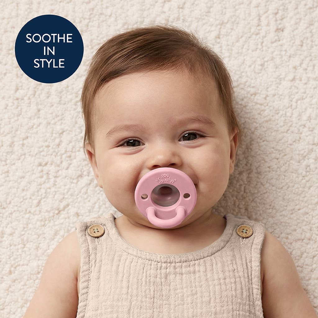 Itzy Ritzy - Latch & Soothe™ Breastlike Pacifier: Pink