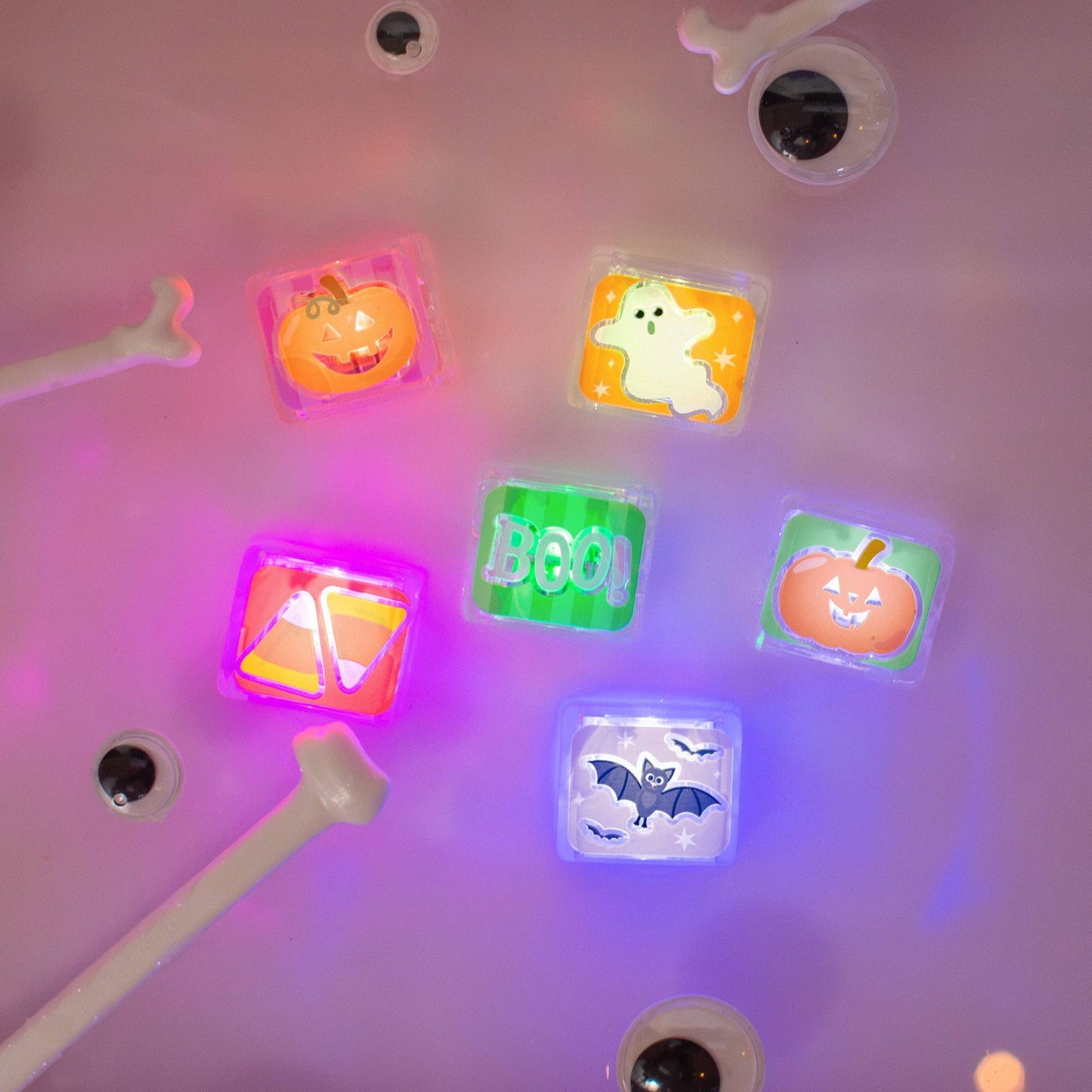 Glo Pals - Glo Pals: Halloween Light-Up Cubes 6-Pack
