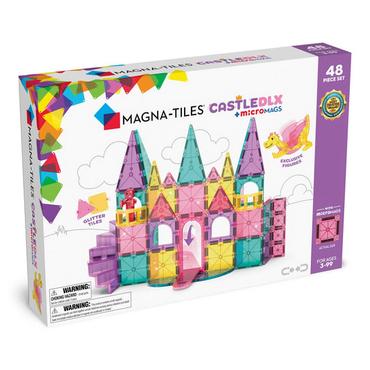 Magna-Tiles - Magna-Tiles Castle DLX 48-Piece Set