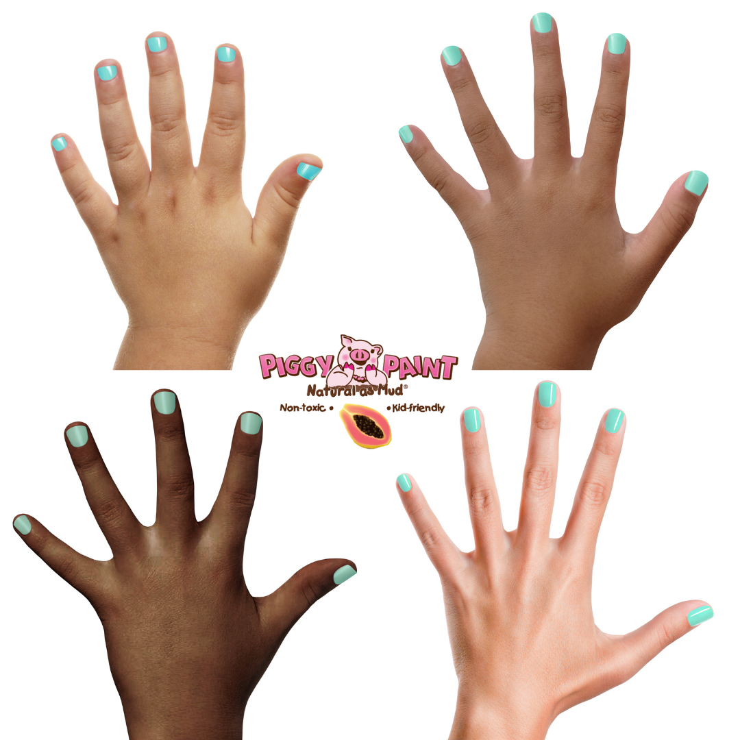 Piggy Paint - Scented Papaya Party Non-Toxic Kids Nail Polish 🌴