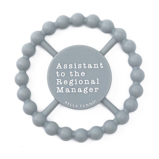 Bella Tunno - Assistant to the Manager Happy Teether: Grey