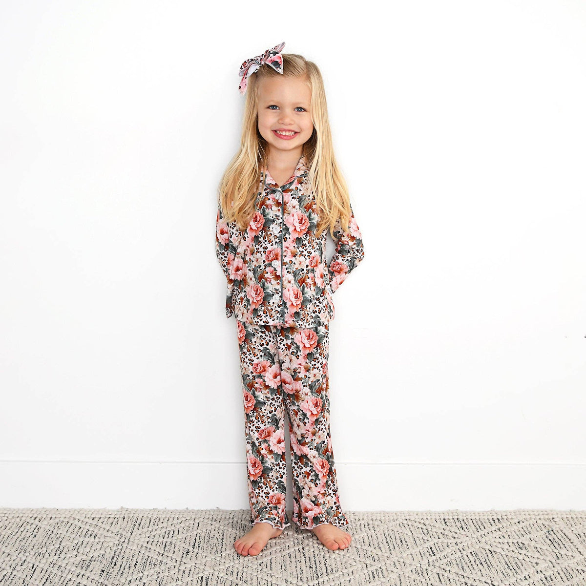 Gigi and Max - Laura - Ruffle Bamboo PJ Lounge Set