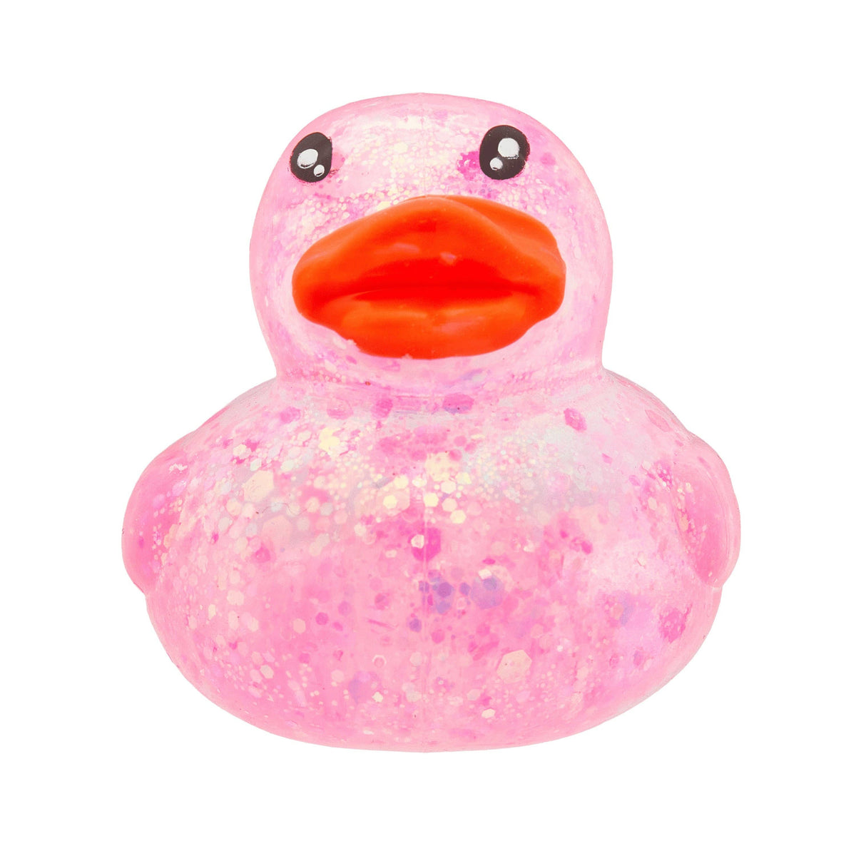 Toy Mania - Sensory Toy Box Squishy Glitter Ducks Stress Relief Fidget Toy (4-pack) (limit 3)