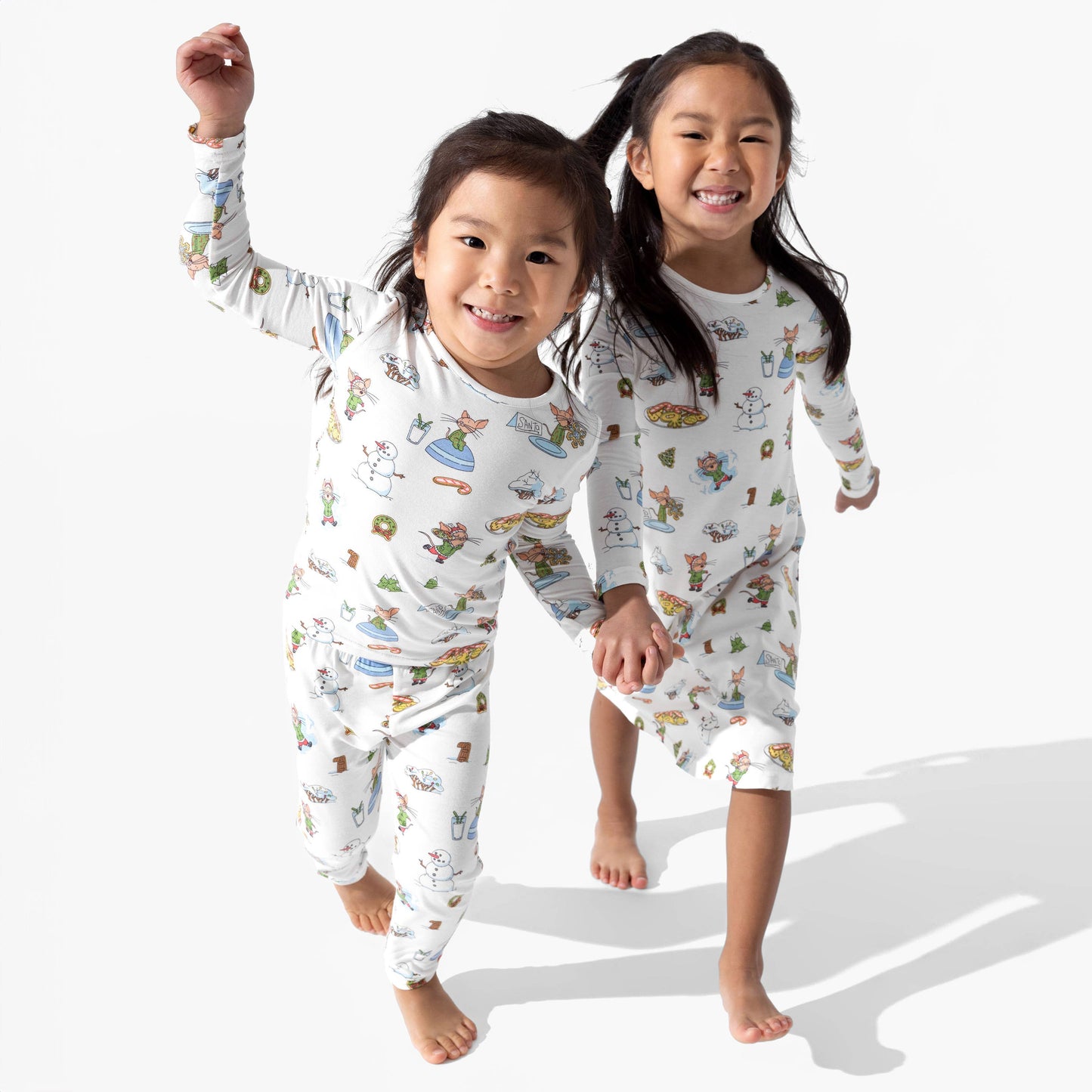 Bellabu Bear - If You Give A Mouse A Cookie Christmas Bamboo Kids Pajamas