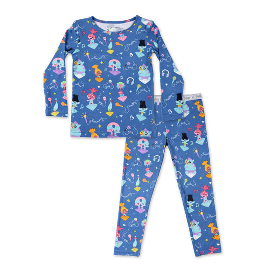 Bellabu Bear - Trolls Music Bamboo Kids Pajamas