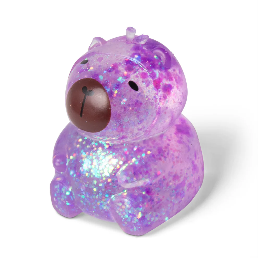 One For Fun - Scrunchems® Sugar Capybara Squishy Fidget Toy (1pc) | Squish (limit 3)