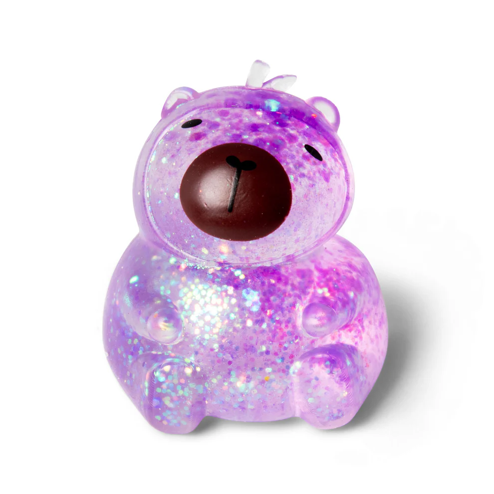 One For Fun - Scrunchems® Sugar Capybara Squishy Fidget Toy (1pc) | Squish (limit 3)