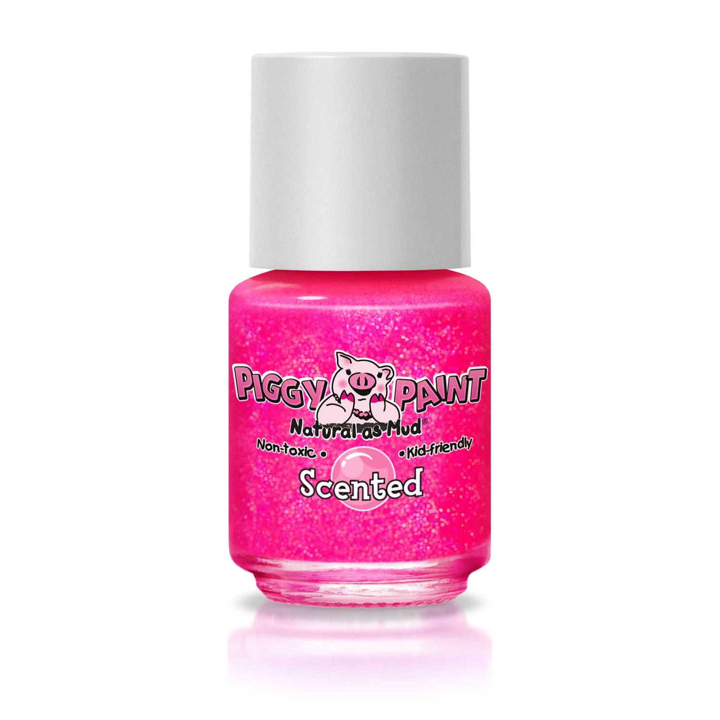 Piggy Paint - Scented Bubble Gum Bash Non-Toxic Kids Nail Polish 🍭