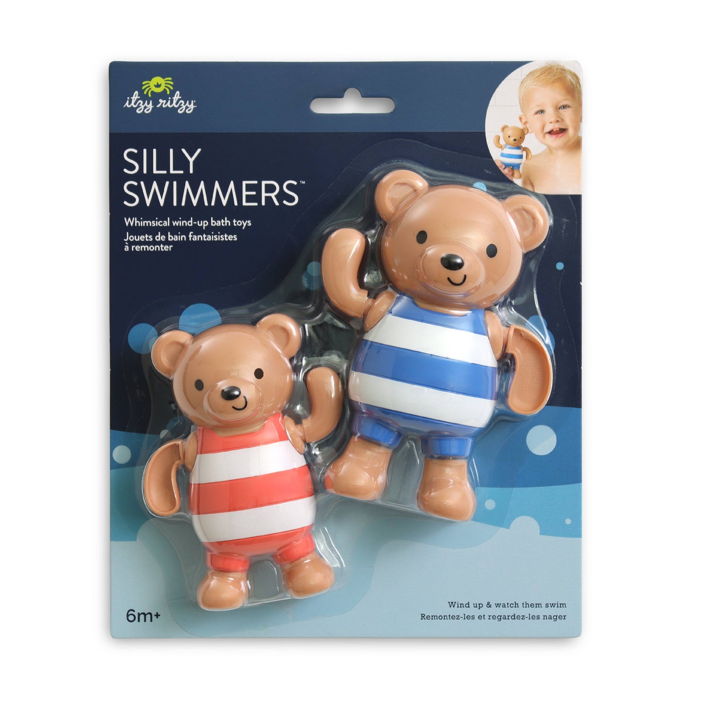 Itzy Ritzy - Silly Swimmers™ - Teddy Bear