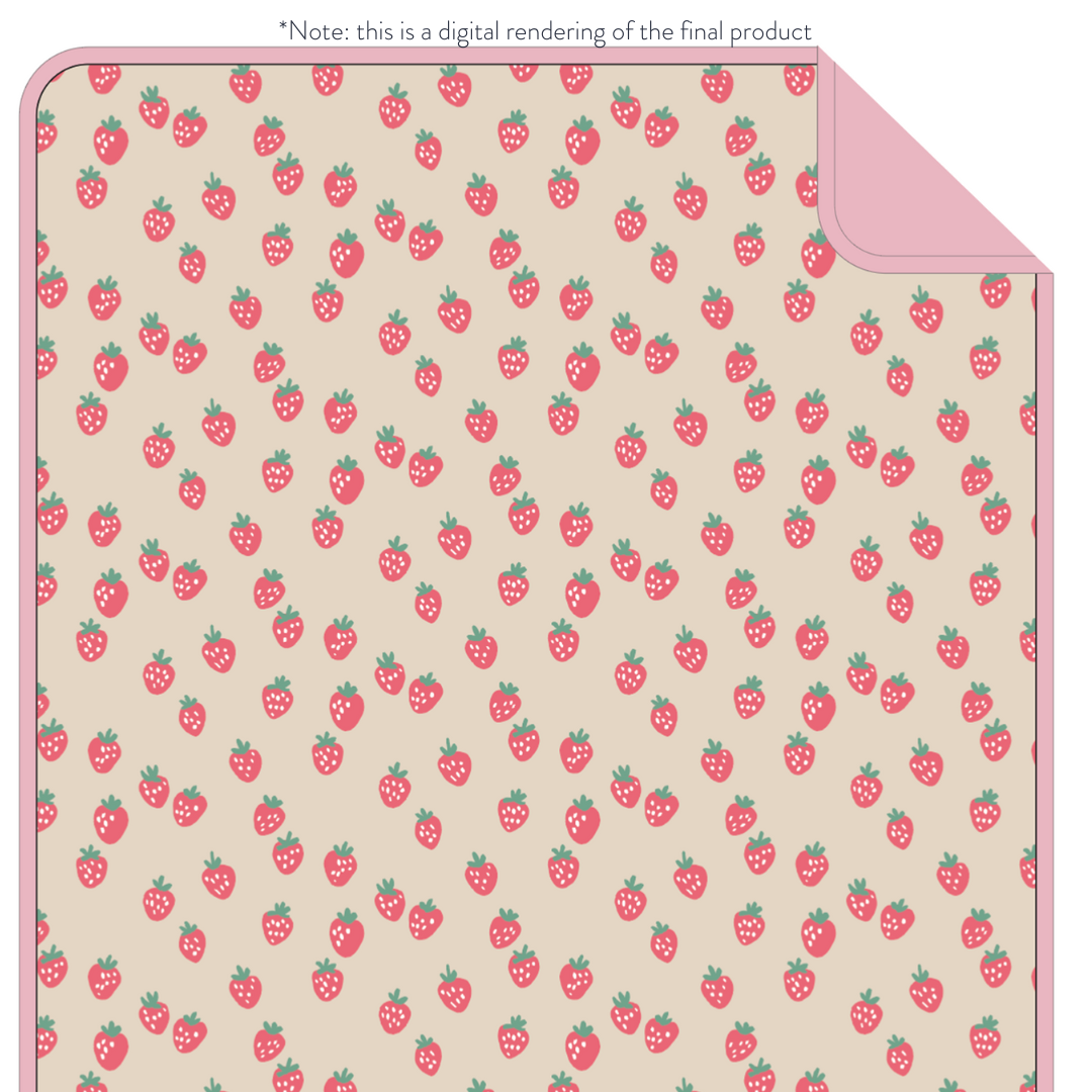 Itzy Ritzy - Itzy Blanket™: Strawberries + Cream
