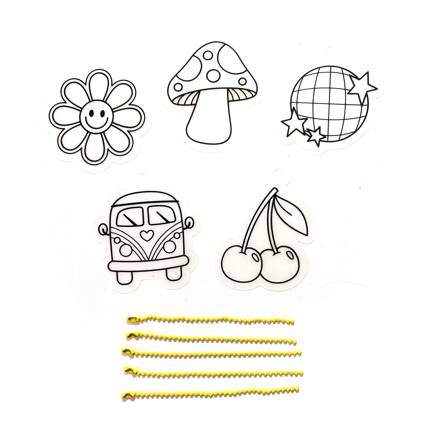 OOLY - Mini Shrink-Its! DIY Shrink Art Kit - Good Vibes