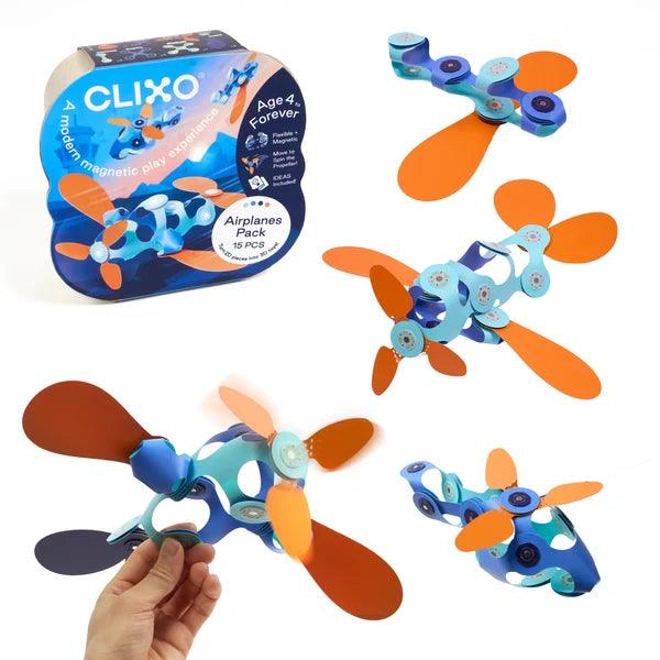 Clixo - Airplane Pack - 15 Pieces