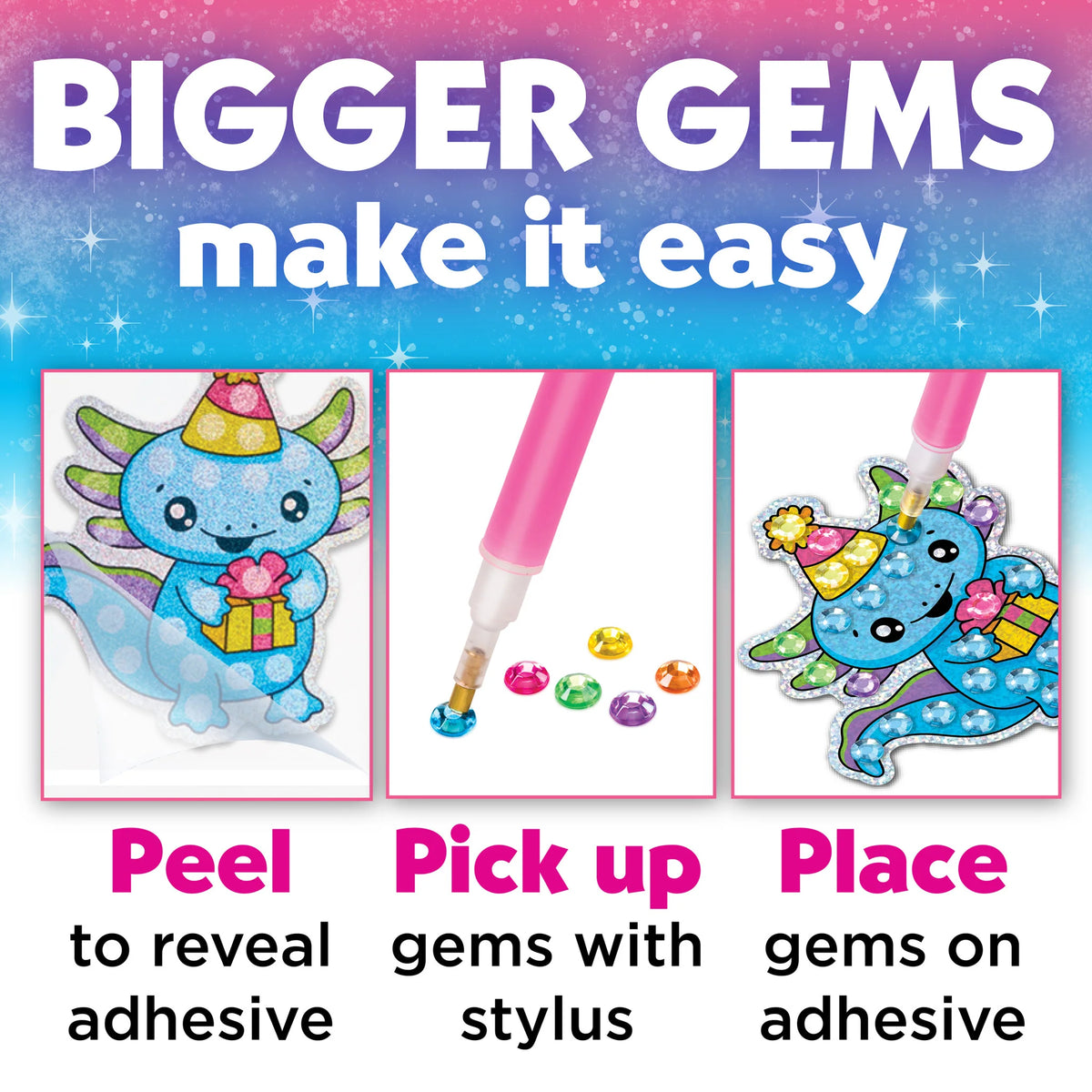 Faber-Castell - Axolotl Big Gem Diamond Painting