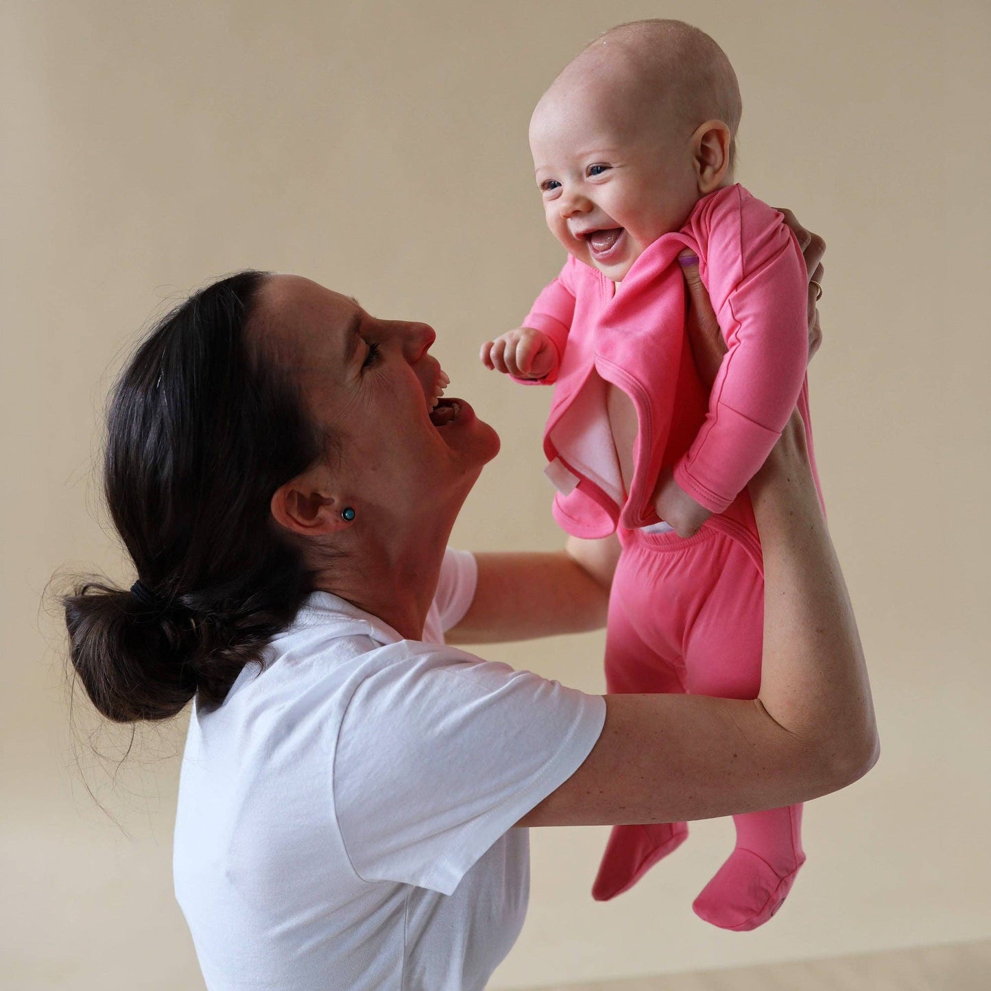 Bonsie Skin to Skin Babywear - Footie - Pinky Promise