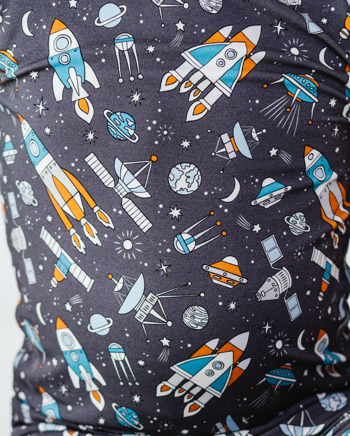 Bird & Bean® - Kids Bamboo Pajamas - Orbit