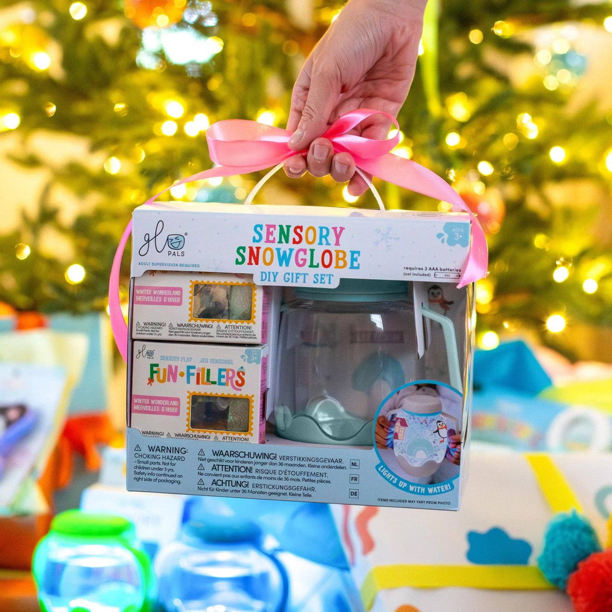 Glo Pals - Jar Gift Set - Sensory Snowglobe