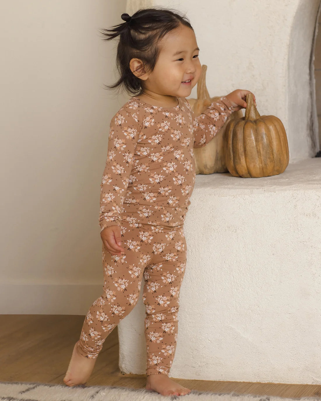Quincy Mae - Bamboo Pajama Set || Fall Floral