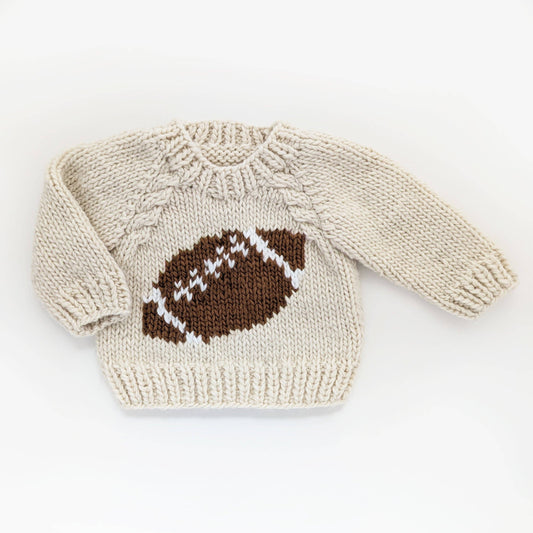 Huggalugs - Football Knit Sweater