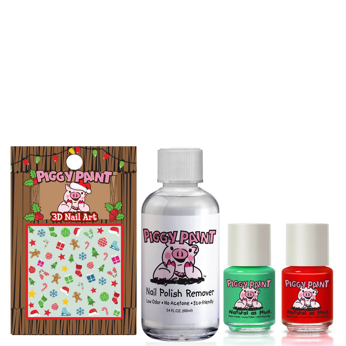 Piggy Paint - Oh Holly Jolly Non-Toxic Nail Polish