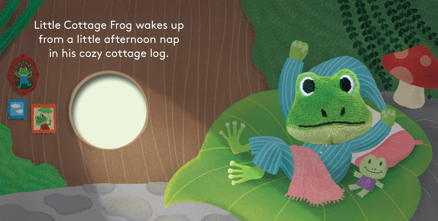Chronicle Books - Little Cottage Frog: Finger Puppet Book