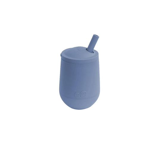 ezpz - Mini Cup + Straw Training System (Baby / Toddler 9+ months): Indigo