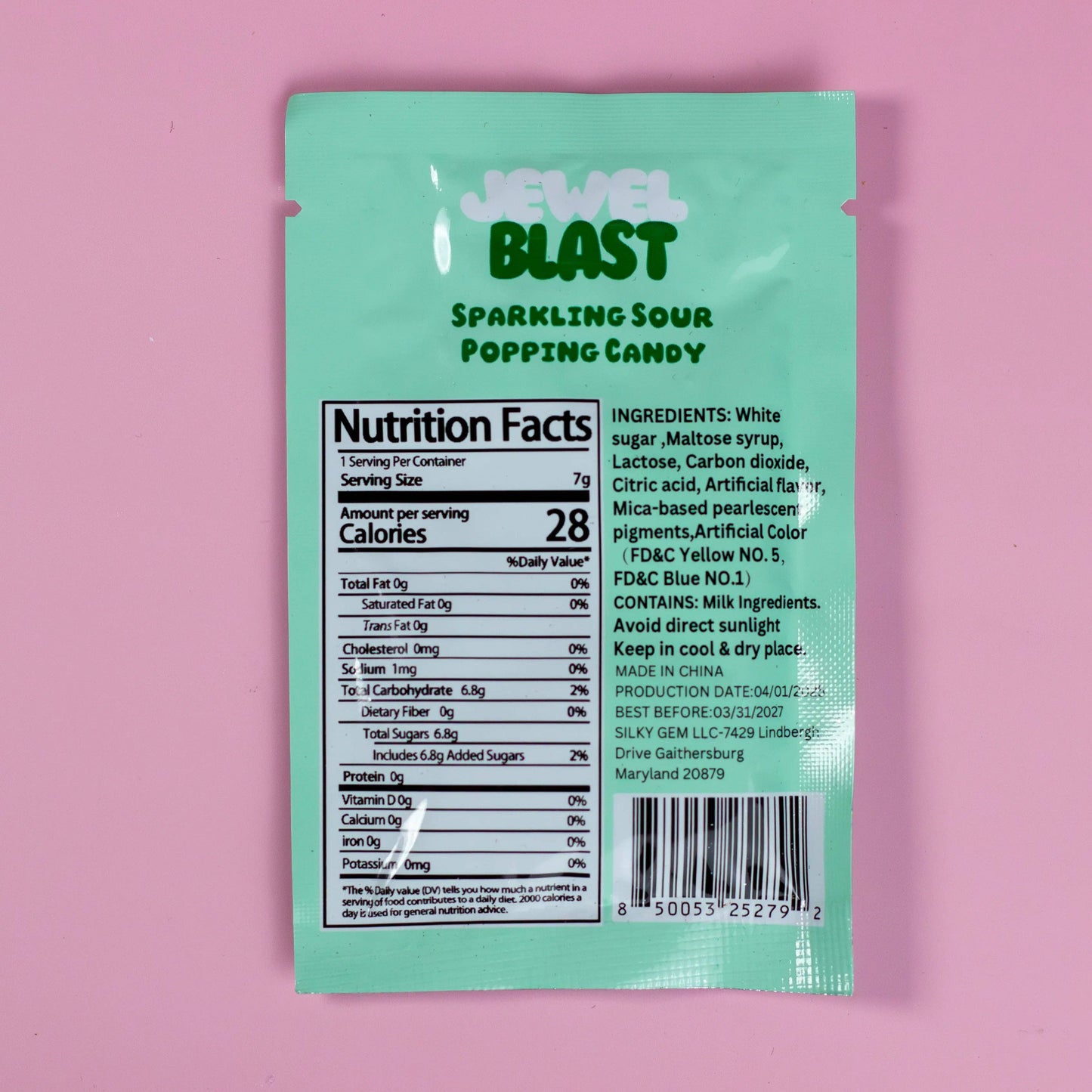 Silky Gem LLC - Silky Gem® Jewel Blast Collection Pop Rocks