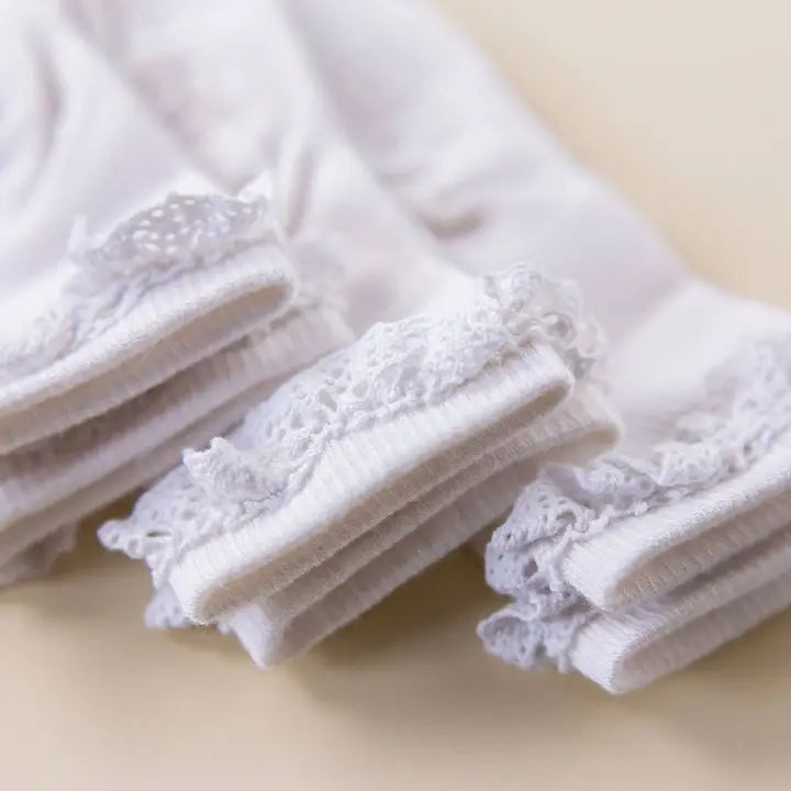 squid socks - Comfort White Lace Collection - Bamboo