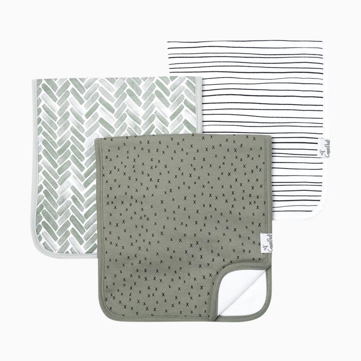 Copper Pearl -Alta Burp Cloth (3 Pack)
