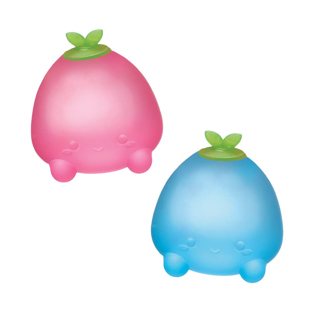 Top Trenz Inc - Super Duper Sugar Squisher - Mini Fruits 2 Pack set | Fidget | Squish (limit 1)
