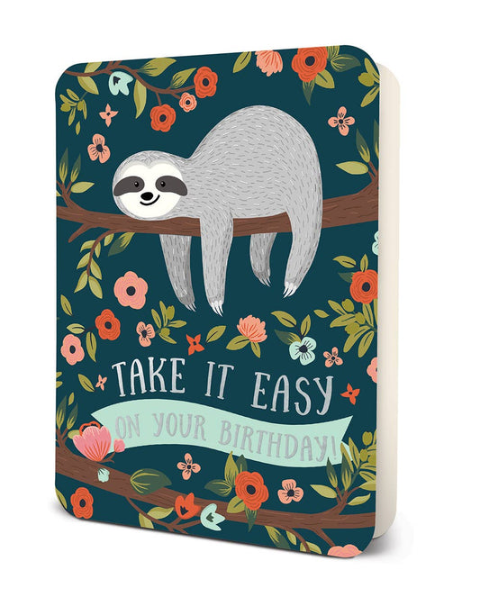 Studio Oh! - Sloth Birthday Deluxe Greeting Card
