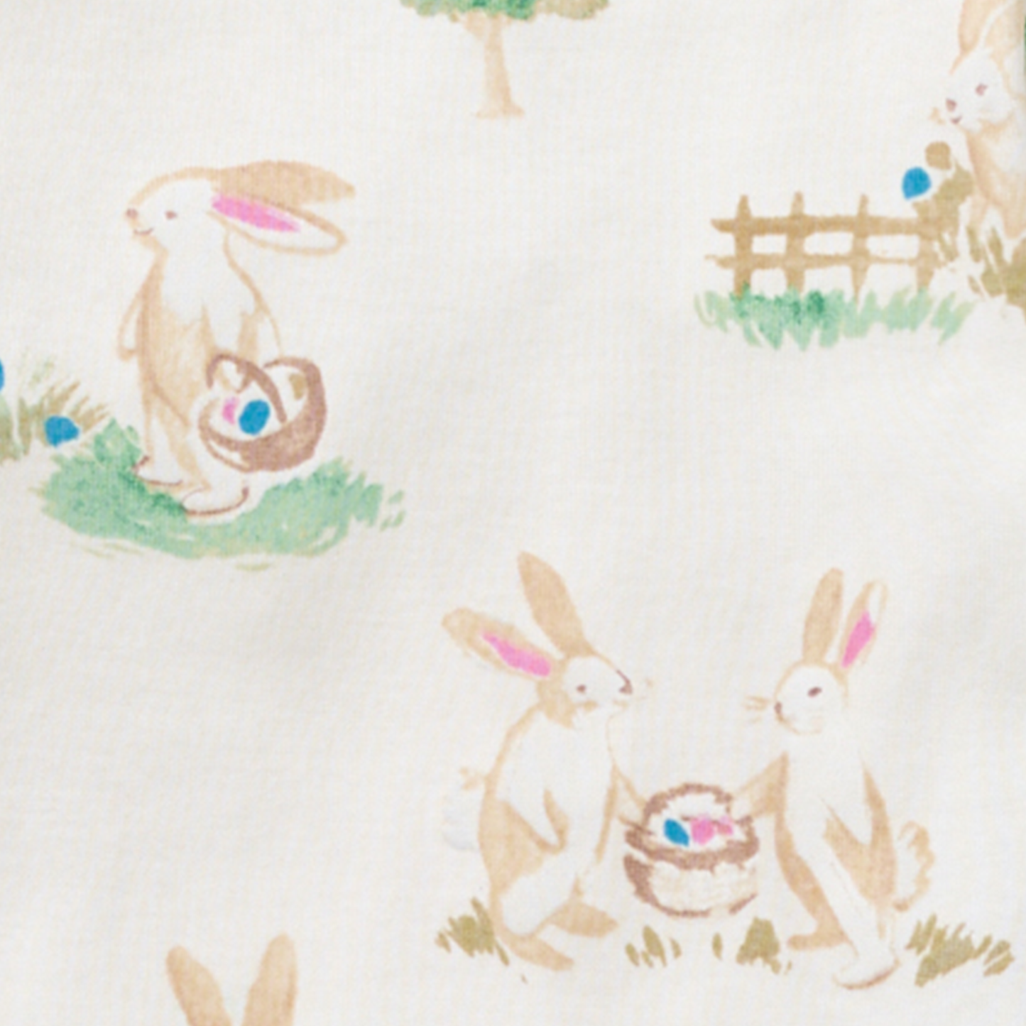 Burt's Bees Baby - Bunny Egg Hunt Organic Cotton Two-Piece Pajamas
