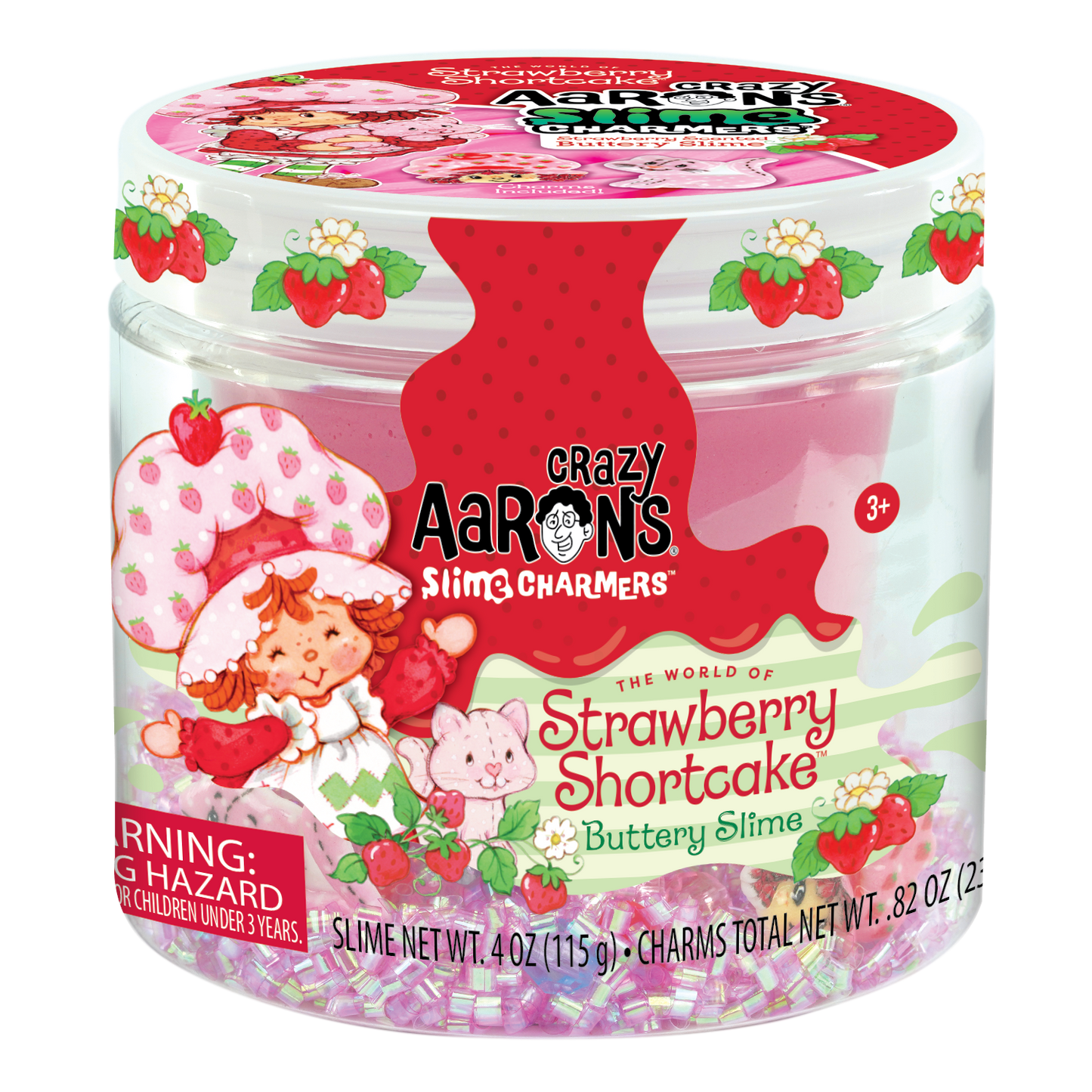 Crazy Aaron's - Strawberry Shortcake Buttery Slime Charmers