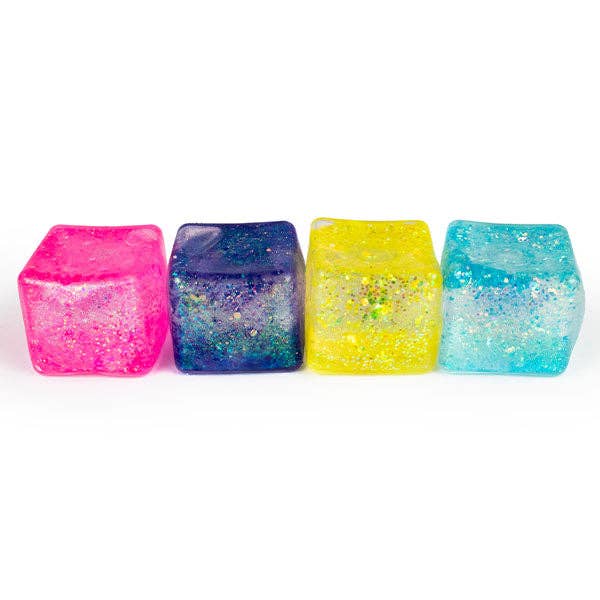 Sugah-Mals - Glitter Mini Sugar Cube Squishy Fidget Toy 1pc (limit 2)